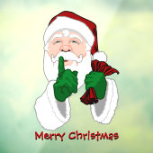 Kerstdecalen Aangepaste kerstcadeauvenster Decaal Raamsticker (Vel 3)