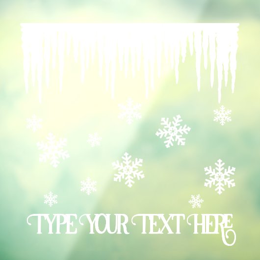 Kerstdecibel niet-seculiere feestdagen raamsticker (Vel 3)