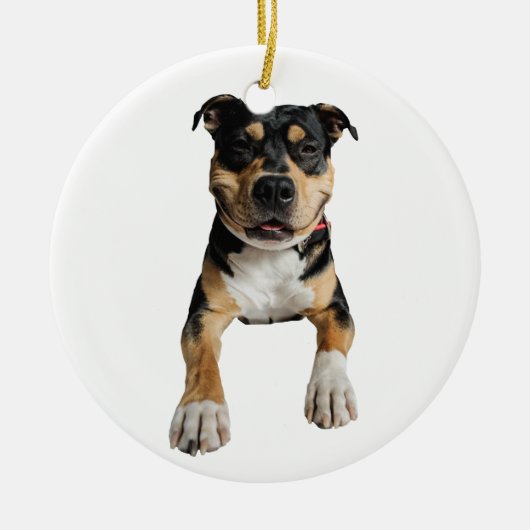 Kerstdeco - Design Idol Keramisch Ornament (Voorkant)