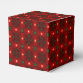 Kerstdeco in Retrostijl Bedankdoosjes (Achterkant)