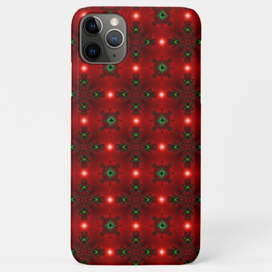 Kerstdeco in Retrostijl Case-Mate iPhone Case (Achterkant)
