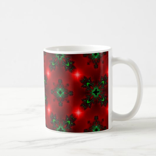 Kerstdeco in Retrostijl Koffiemok (Rechts)