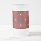 Kerstdeco in Retrostijl Matglas Bierpul (Center)