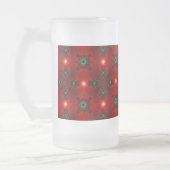 Kerstdeco in Retrostijl Matglas Bierpul (Links)