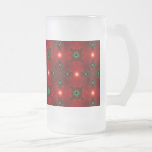 Kerstdeco in Retrostijl Matglas Bierpul