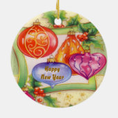 Kerstdeco Keramisch Ornament (Achterkant)