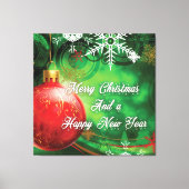 kerstdecor canvas afdruk (Voorkant)