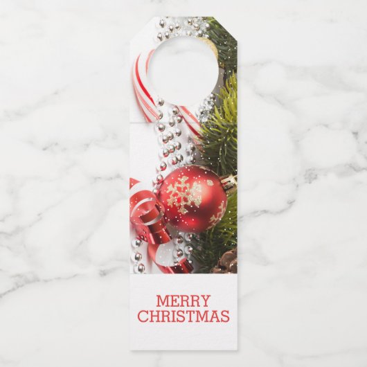 kerstdecor flessenhanger (Achterkant)