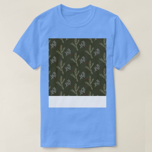 kerstdecor-patroon t-shirt (Design voorkant)