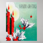  kerstdecor poster (Voorkant)