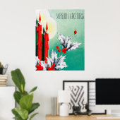  kerstdecor poster (Thuiskantoor)