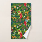 kerstdecoratie bad handdoek (Handdoek)