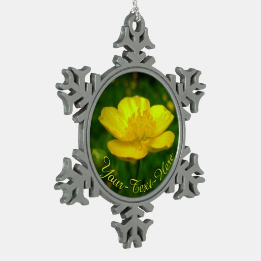 kerstdecoratie Buttercup Ornament Flowers (Links)