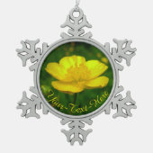 kerstdecoratie Buttercup Ornament Flowers (Voorkant)