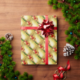 kerstdecoratie cadeaupapier