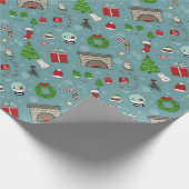 Kerstdecoratie Cadeaupapier (Hoek)