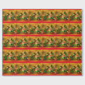 kerstdecoratie cadeaupapier (Vlak)