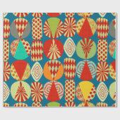 kerstdecoratie cadeaupapier (Vlak)