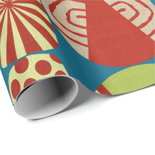 kerstdecoratie cadeaupapier (Rol Hoek)