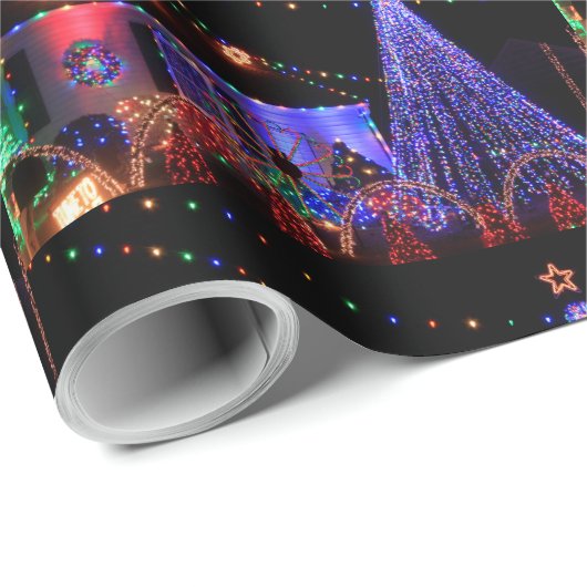 kerstdecoratie cadeaupapier (Rol Hoek)