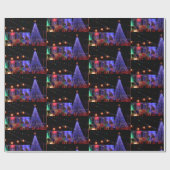 kerstdecoratie cadeaupapier (Vlak)