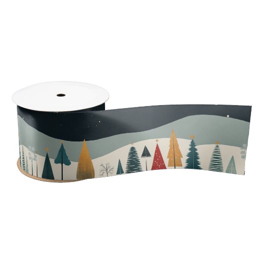 Kerstdecoratie en Planten Satijnen Lint (Spoel)