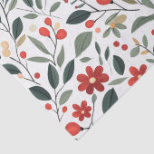 Kerstdecoratie en Planten Tissuepapier (Detail)