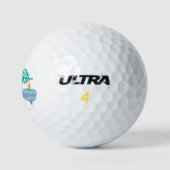 kerstdecoratie golfballen (Logo)