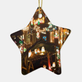 Kerstdecoratie in de openlucht keramisch ornament (Links)