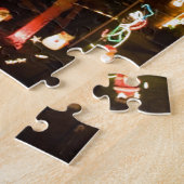 Kerstdecoratie in de openlucht legpuzzel (Zijkant)