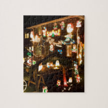 Kerstdecoratie in de openlucht