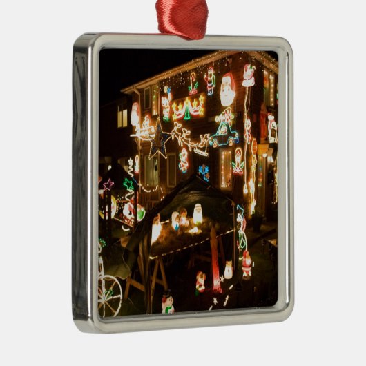 Kerstdecoratie in de openlucht metalen ornament (Rechts)