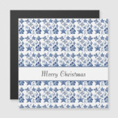 Kerstdecoratie in Delfts Blauw aanpasbaar (Voorkant / Achterkant)