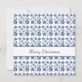 Kerstdecoratie in Delfts Blauw aanpasbaar