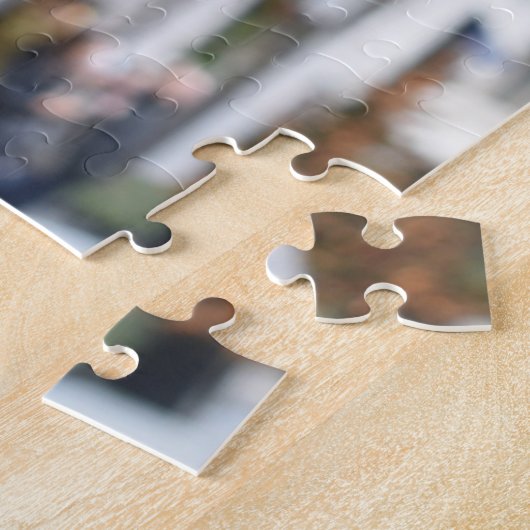 Kerstdecoratie in Londen, Engeland Legpuzzel (Zijkant)