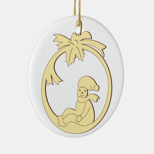 Kerstdecoratie Keramisch Ornament (Rechts)