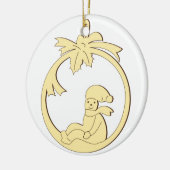 Kerstdecoratie Keramisch Ornament (Links)