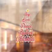 Kerstdecoratie Raamsticker (Vel 2)