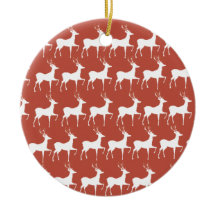 Kerstdecoratie Rode Rendieren