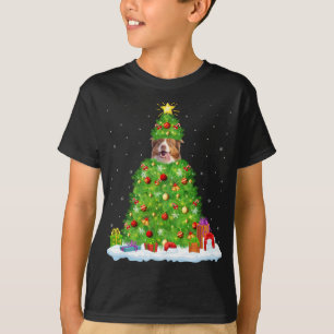 Kerstdecoratie Santa Australian Shepherd Dog Chri T-shirt