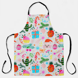 kerstdecoratie schort