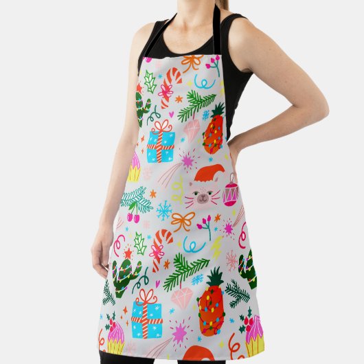 kerstdecoratie schort (Insitu)