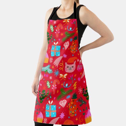 kerstdecoratie schort (Insitu)