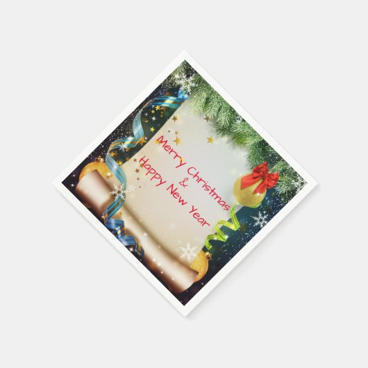 kerstdecoratie servet (Hoek)