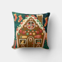 Kerstdecoratie snoep huis