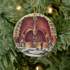 kerstdecoratie tandheelkundig kantoor keramisch ornament