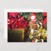 Kerstdecoratie Vakantie Briefkaart (Voorkant / Achterkant)