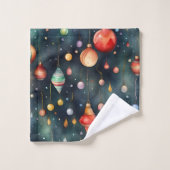 Kerstdecoratie Vakantie Decor Bad Handdoek (Wasdoekje)