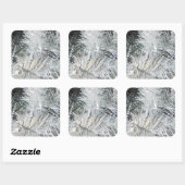 kerstdecoratie vierkante sticker (Vel)