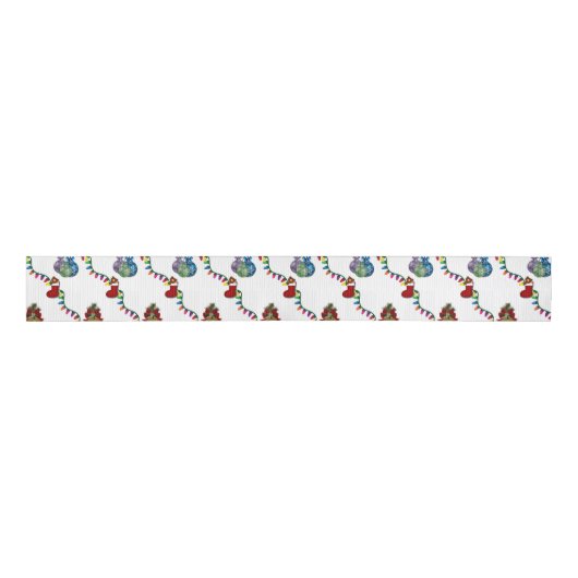 kerstdecoratief lint (Voorkant)